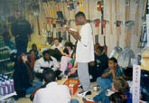 kids at store